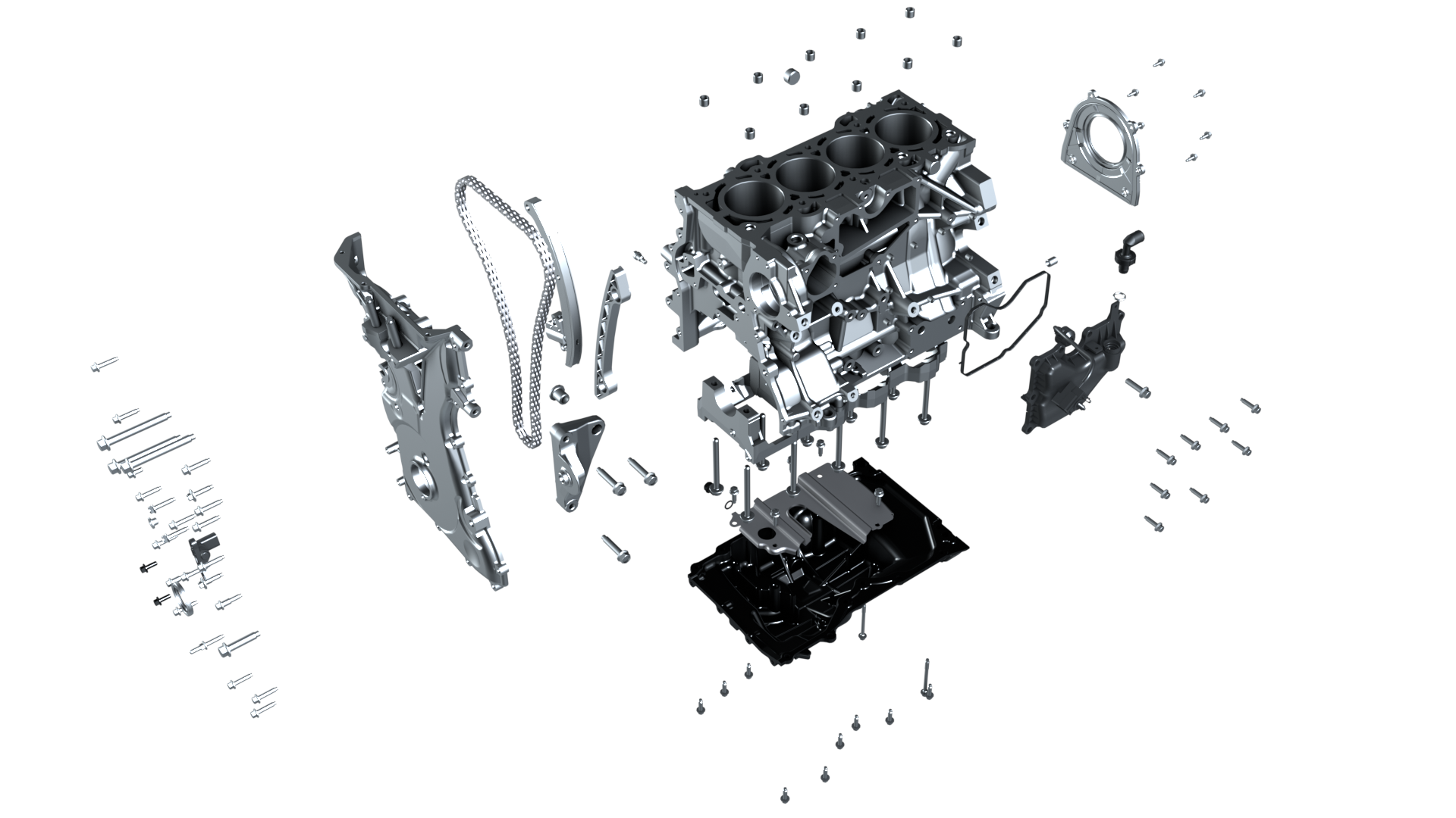 Car engine parts catalogue